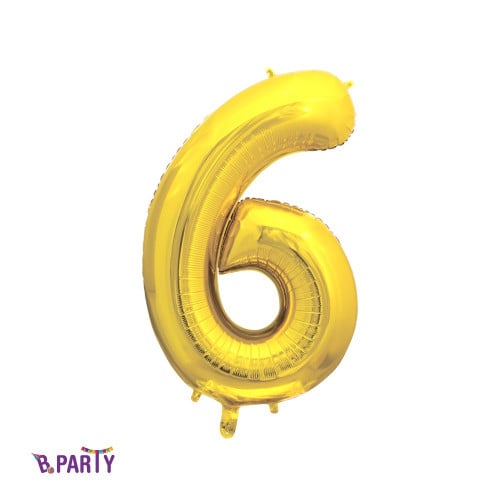 FOIL LARGE NUMBER GOLD(بدون تعبئة) 01CT6