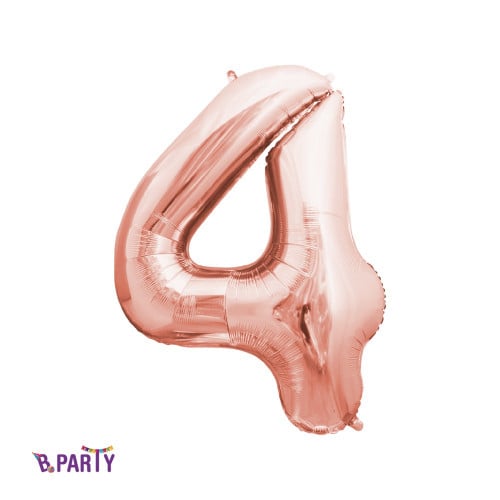FOIL LARGE NUMBER ROSEGOLD(بدون تعبئة) 01CT4