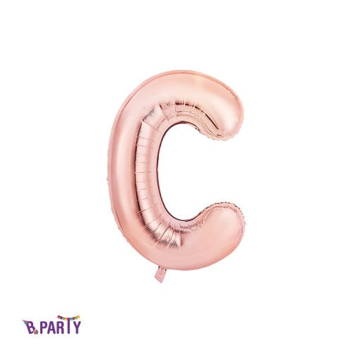 FOIL LARGE LETTER ROSEGOLD 01 CT (بدون تعبئة) C