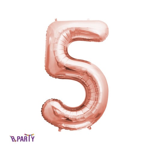 FOIL LARGE NUMBER ROSEGOLD(بدون تعبئة) 01CT5