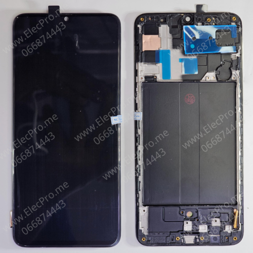 شاشة سامسونج A70 اولد مع فريم