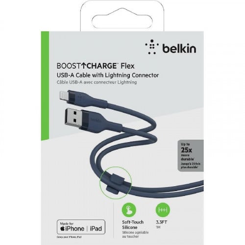 بيلكن‎‎ ‎‎بوست تشارج فلكس‎‎ ‎لايتنينج الى يو اس بي...