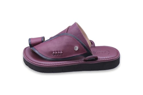 حذاء شرقي إيطالي شامواه عودي واسود