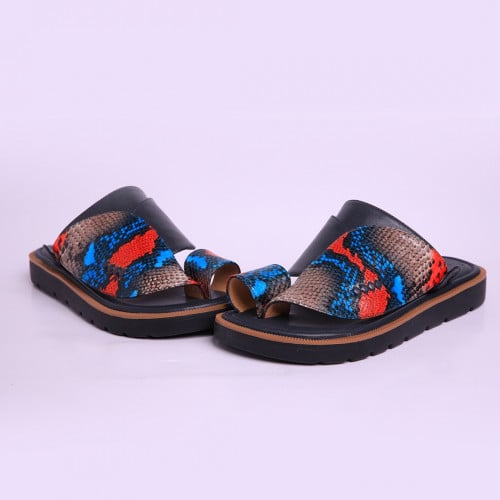 حذاء شرقي إيطالي من ماركة لورمين بطبعة الثعبان وال...