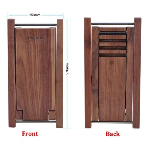 مسند دواسة رجل للعود والجيتار من الخشب