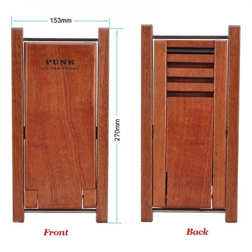 مسند دواسة رجل للعود والجيتار من الخشب