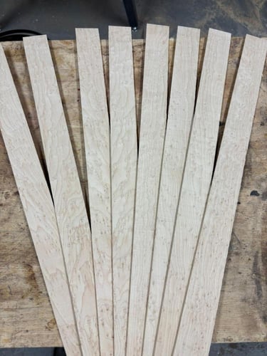 خشب ميبل كندي فاخر ٢٣ ضلع ٤ سم