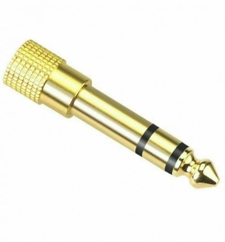 محول جاك من 3.5 ملم الى 6.3 ملم