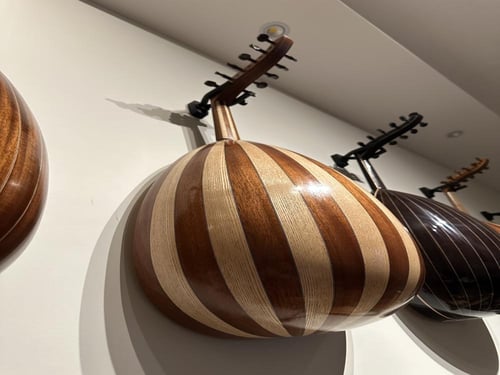 عود عبدالعال خشب مهوجني وبلوط وجه موسكي