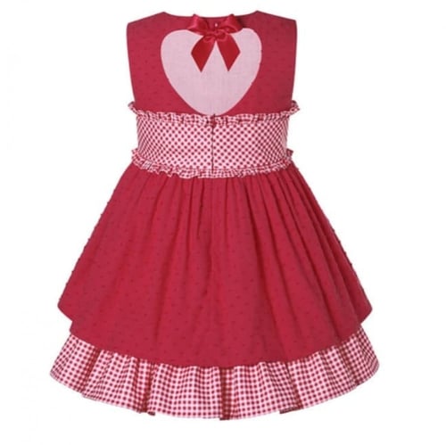 فستان بنات أسباني مع طوق