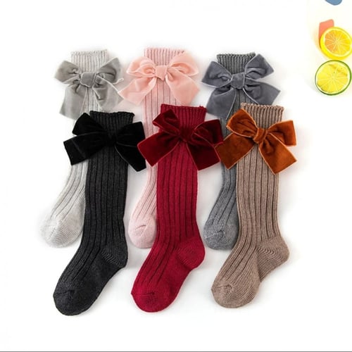 جوارب أنيقة طويلة ملونة مقاس لارج