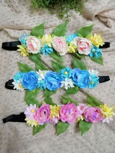 طوق زهور للشعر