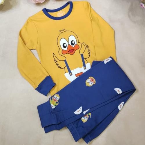 بيجامة أطفال قطنية خفيفة ومريحة