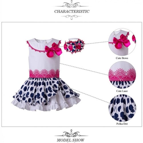 فستان أسباني مع طوق شعر