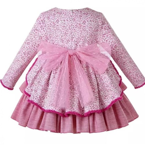 فستان بنات أسباني مع طوق شعر