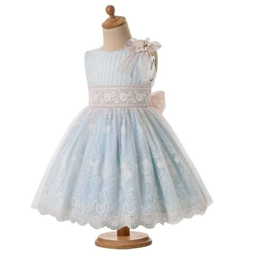 فستان بنات أسباني دانتيل