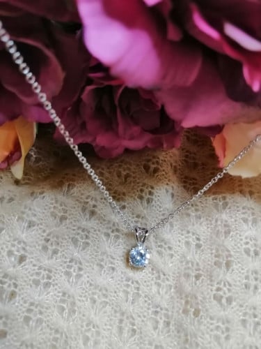 تعليقة فضة النجم الساطع 40 cm