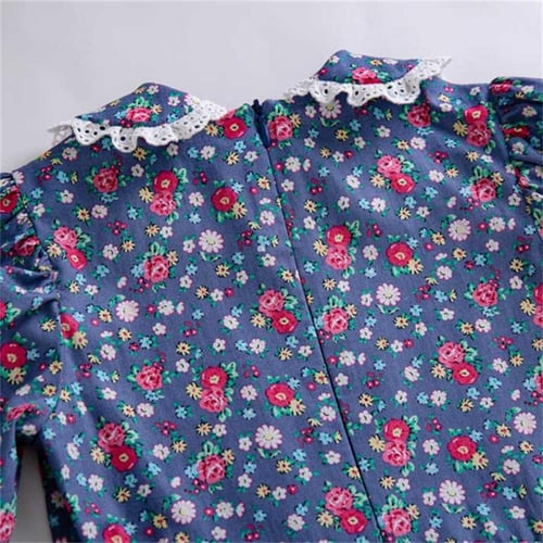 فستان بنات أسباني ريفي مع قبعة