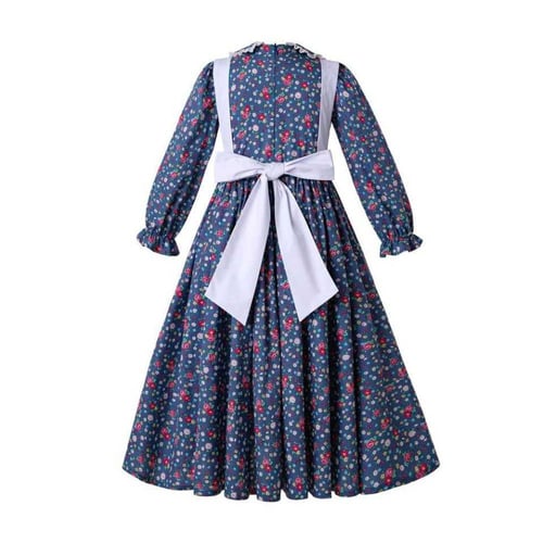 فستان بنات أسباني ريفي مع قبعة