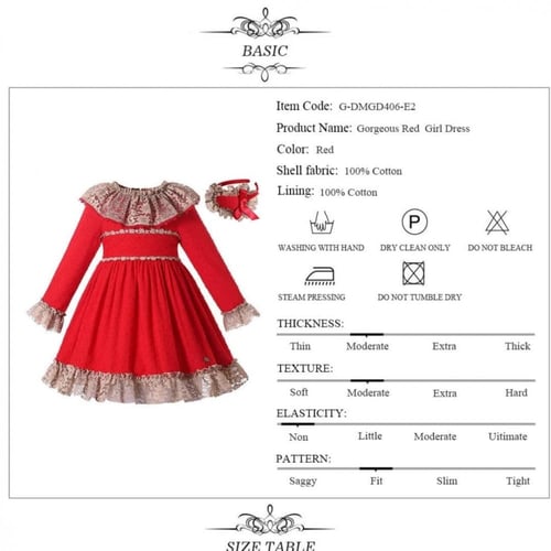 فستان أسباني مع طوق شعر