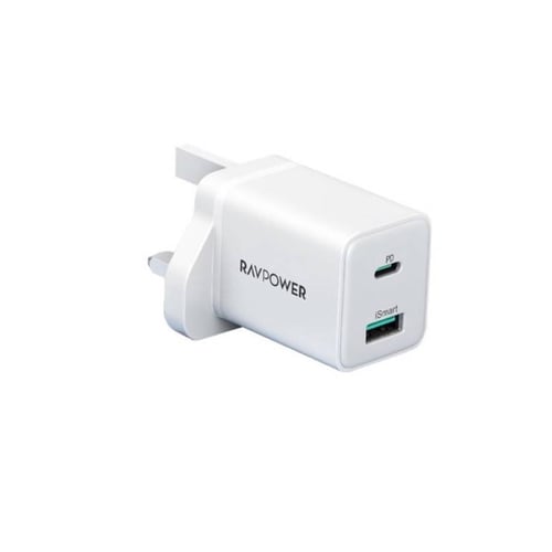 فيش جداري 20W منفذ USB-PD راف بور