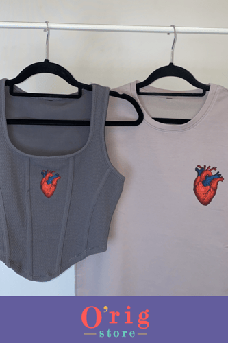 تيشيرت وتوب القلب