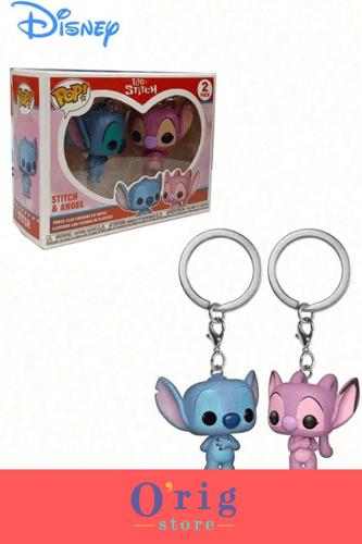 سلسلة مفاتيح ثنائية ستيتش وانجل