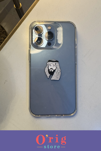 استيكر معدني للجوال الأمير محمد بن سلمان