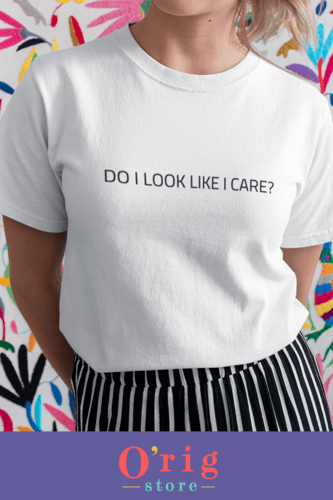 تيشيرت لا أهتم