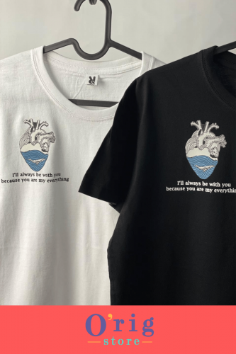 تيشيرتات ثنائي القلب