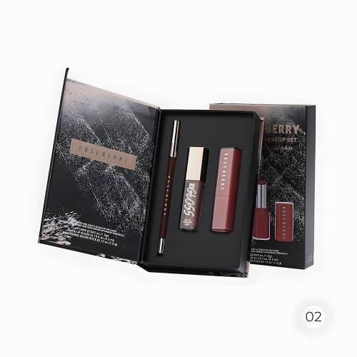 طقم الشفاه الملكي02: Liner, Lipstick, and Lip Glos...