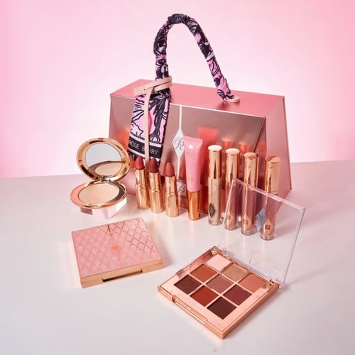 بديل فخم لمكياج شارلوت - بوكس مكياج روز بيري+ الثا...