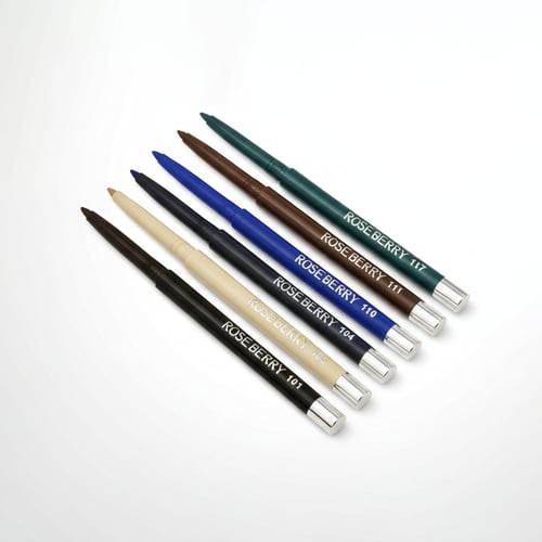 مجموعة أقلام كحل روزبيري المقاومة للماء بأشهر 6 أل...