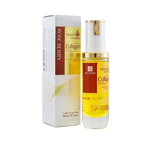 سيروم الكولاجين للشعر بتركيبة الكيراتين المطورة 60...