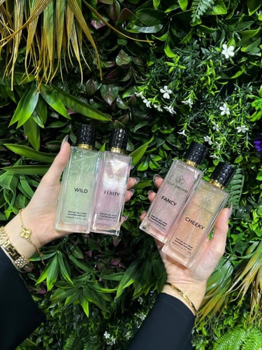 مجموعة عطور الشعر من جولف أوركيد - 4 عطور