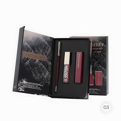 طقم الشفاه الملكي03: Liner, Lipstick, and Lip Glos...