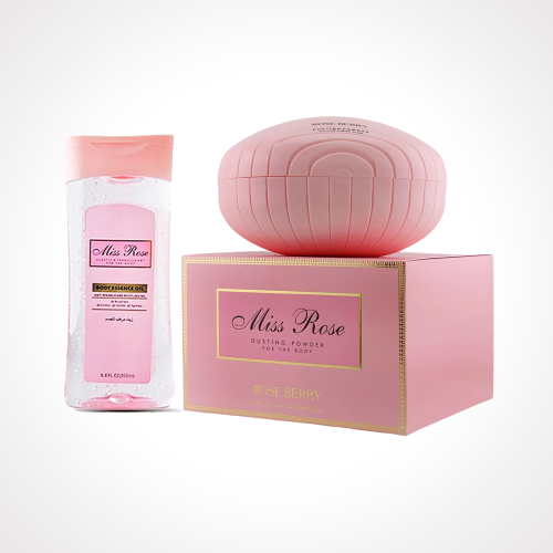 مجموعة ميس روز العطرية / بودرة وزيت معطر