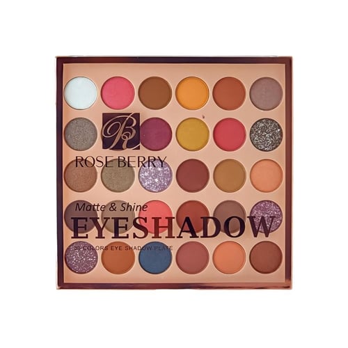 باليت آيشادو بأشهر 30 لون دخاني من روز بيري