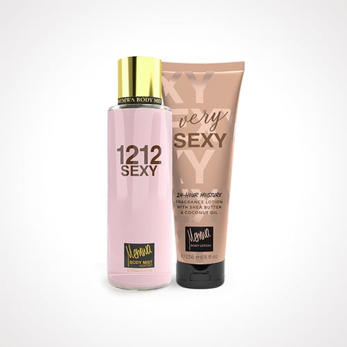 بودرة وزيت لافيرن وبودي لوشن ومعطر جسم 250 مل مستو...