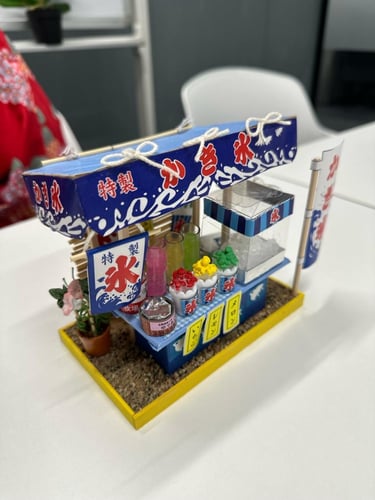 ورشة بناء كشك الكاكيقوري