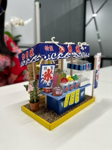 ورشة بناء كشك الكاكيقوري