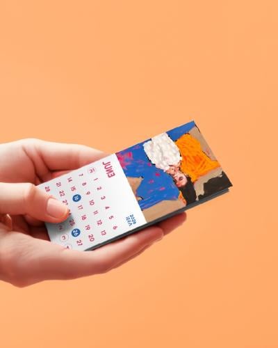 (2026) Mini Calendar Cards Collection - 12 Months