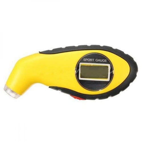 قياس ضغط هواء الكفرات الالكتروني اصفر