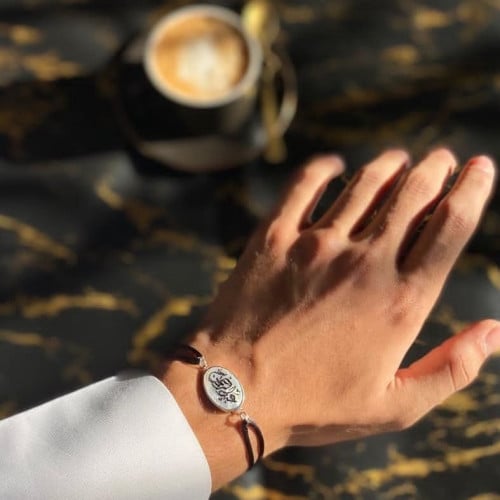 اسوارة رجالي من الصدف الافريقي فضه ايطالي