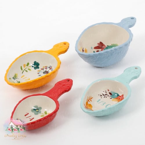 9922 طقم ملاعق معيارية مميزة بألوان منعشة