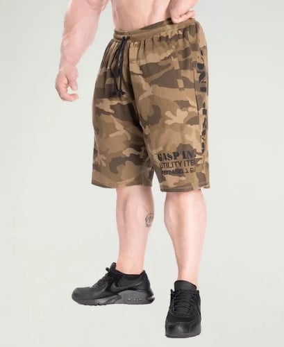 GASP THERMAL SHORTS - GREEN CAMOPRINT