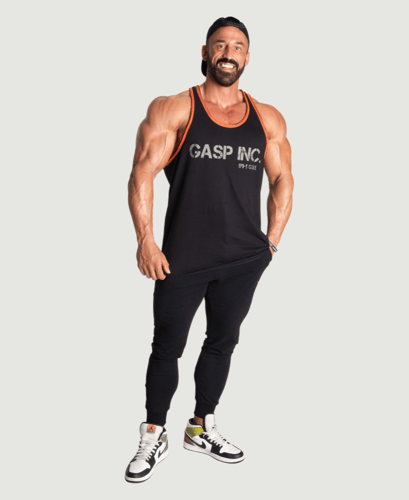 DIVISION JERSEY TANK - BLACK