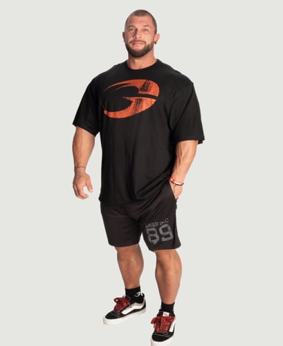 PUMP COVER IRON TEE - B/FLAME