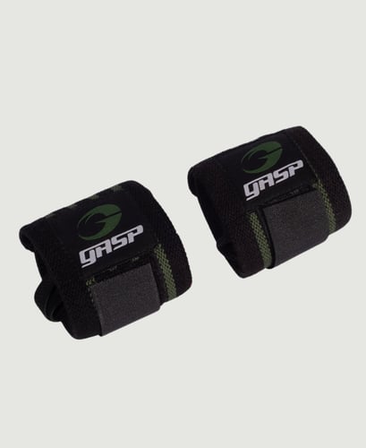 HARDCORE WRIST WRAPS - GREEN