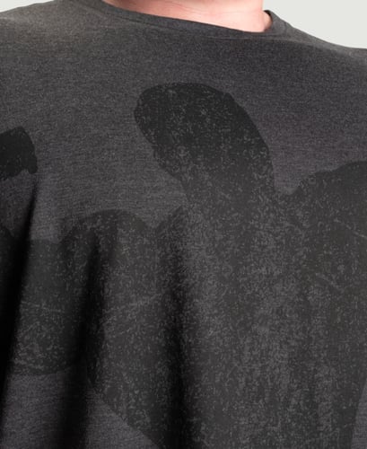 ARCHER IRON TEE - DARK GREY